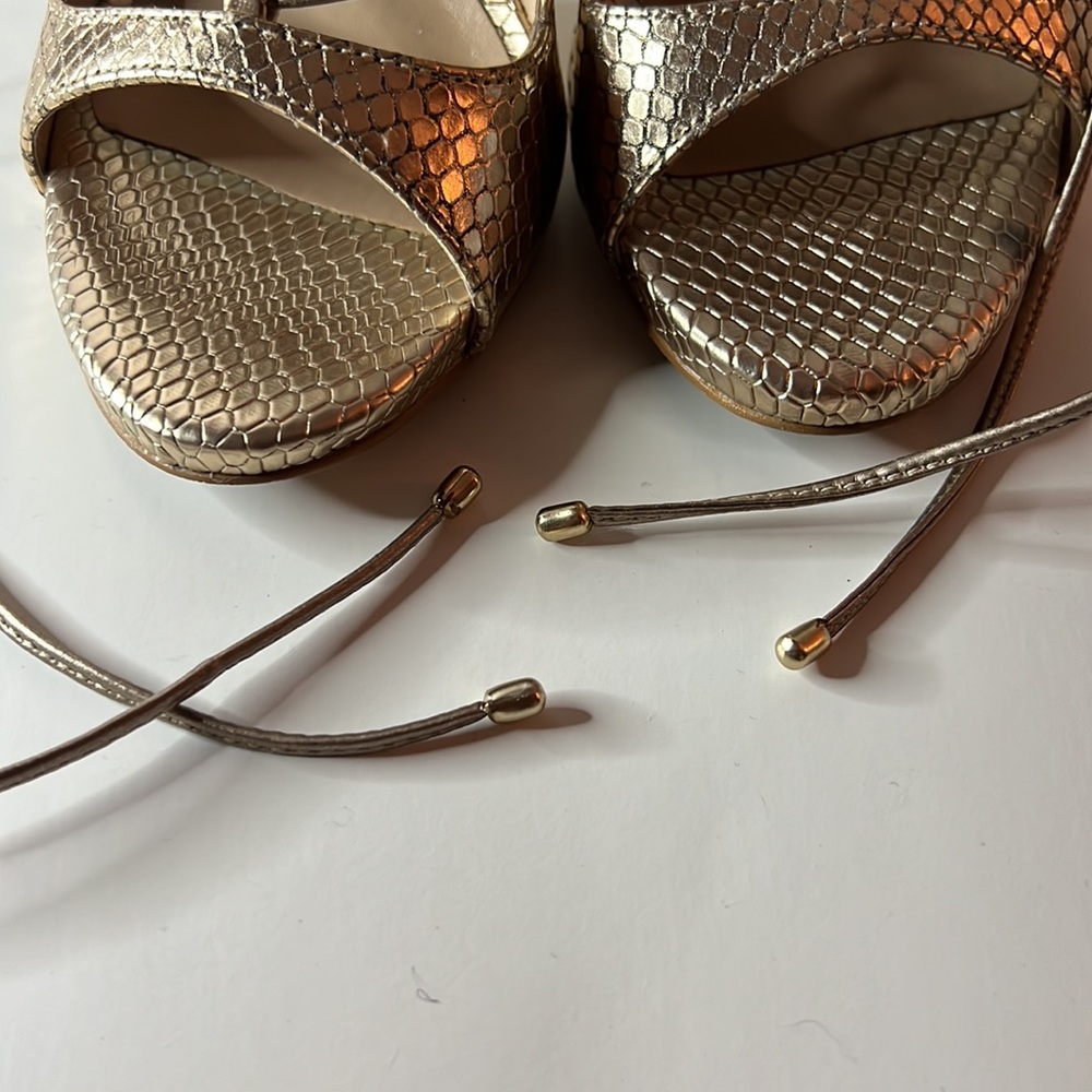 Steve Madden Roxie Gold Snake - Picture 8 of 10